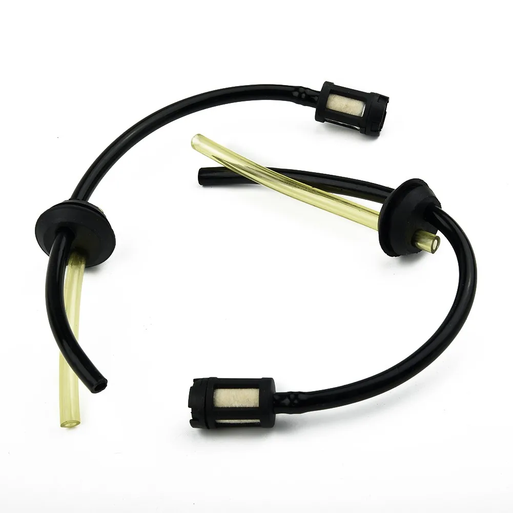 Peças sobressalentes Fuel Line Kit Conjunto, Filtro de Tubo de Mangueira para 4 Stroke Trimmer, Cortador de escova, Borracha Plástica, 10 Pcs por Conjunto
