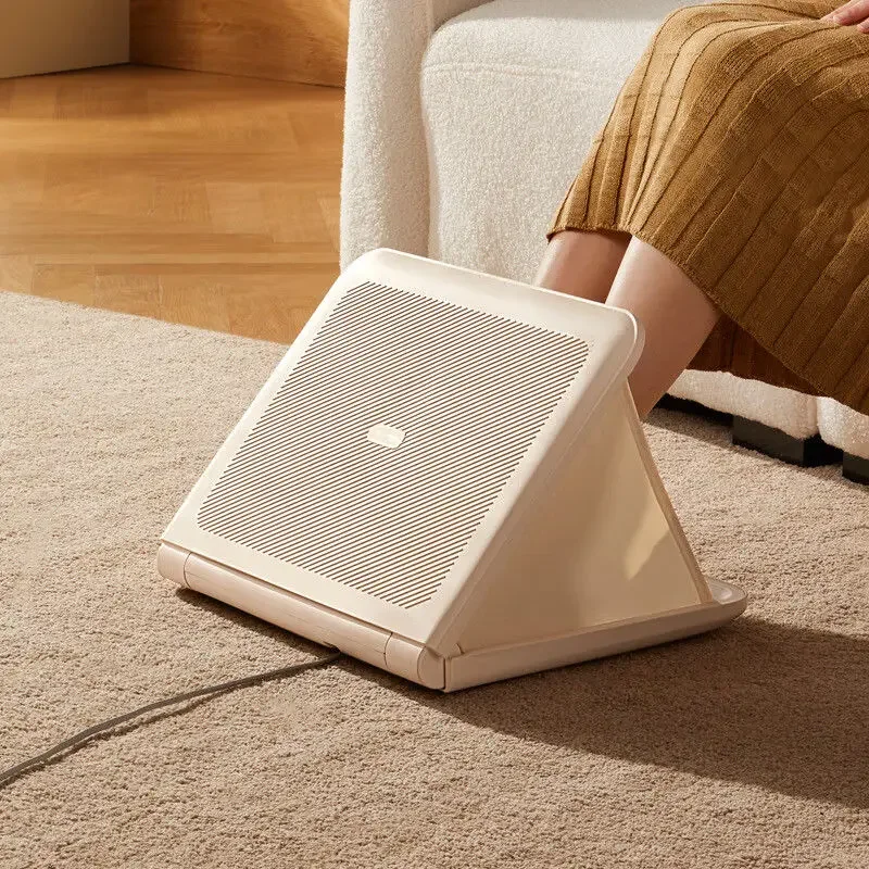 Electric Heating Foot Heater for Men & Women, Adjustable Temperature for Home Office Under The Table Heated Thermal Foot Warmer