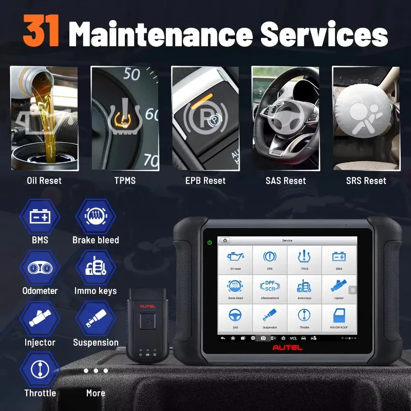 MS906S Diagnostic Tool, ECU Coding, Online Coding, 8