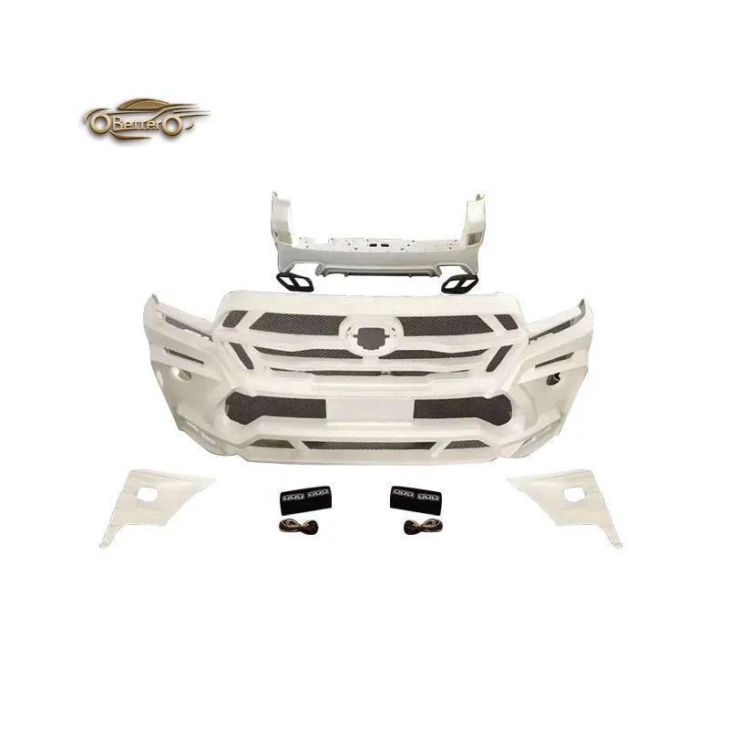 BETTER High Quality Car body kit For Toyota Land Cruiser LC200 Upgrade Khann Style Front bumper Rear bumper