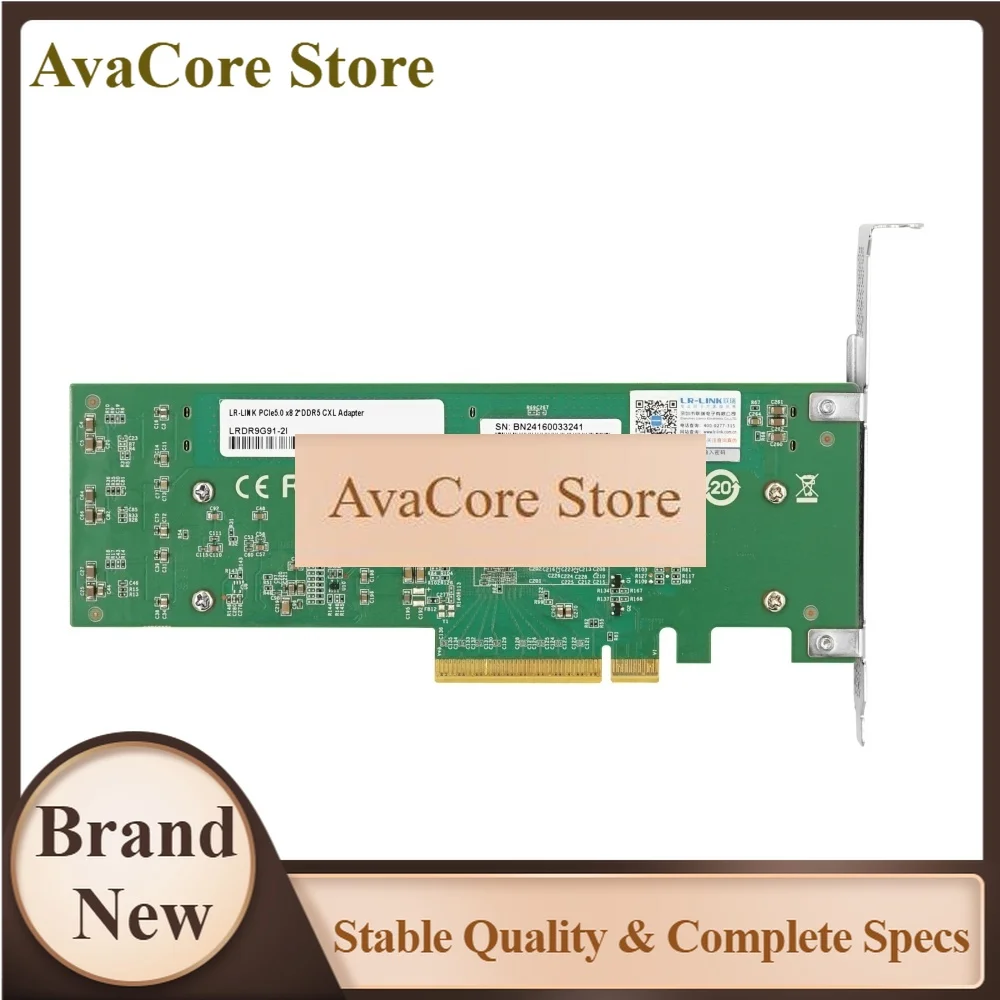 AvaCorePcle 5.0 X8 2*ddr5 Cxl Adapter(montage Based)