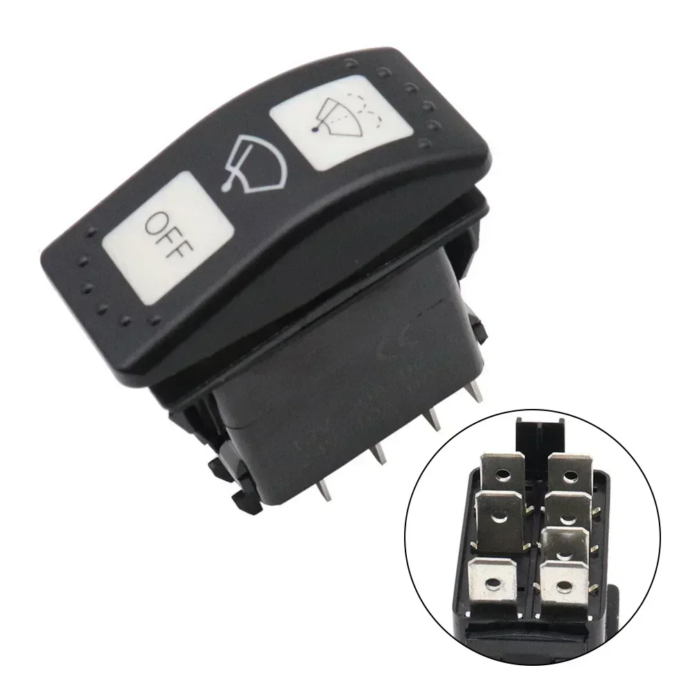 

1pc 12-24V 7-pin Windshield Wiper Control Switch #710004941 For Can-Am For Defender For Maverick Car Interior Replacement Parts