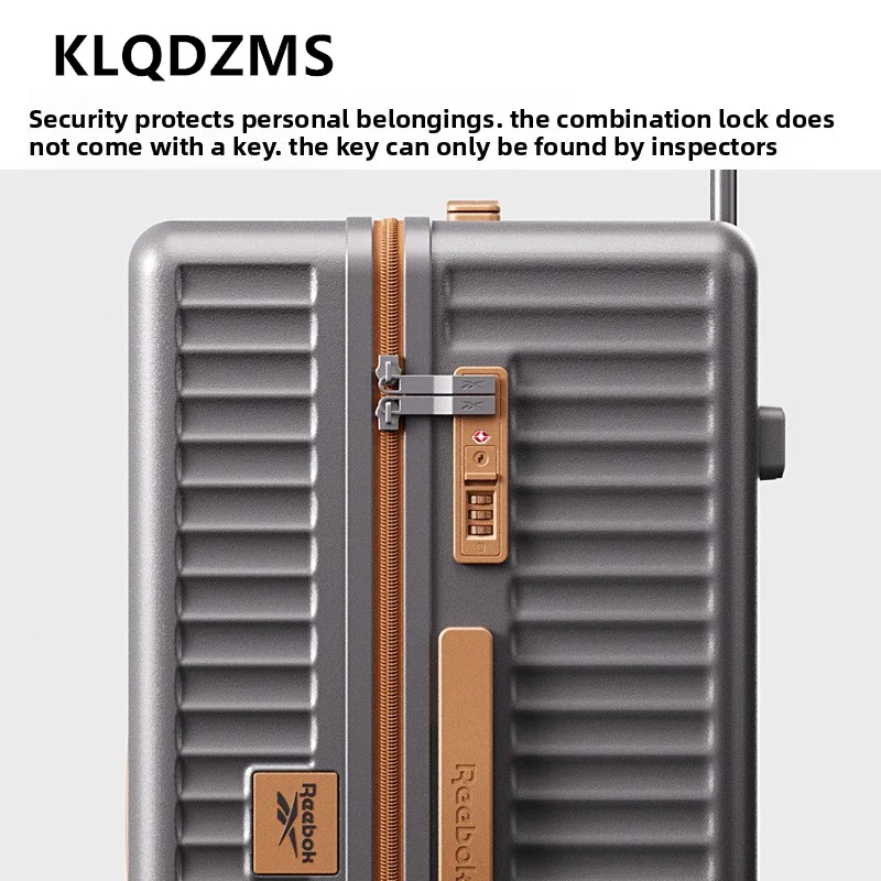 KLQDZMS Suitcase High Quality PC Boarding Box Large Capacity Trolley Case 20