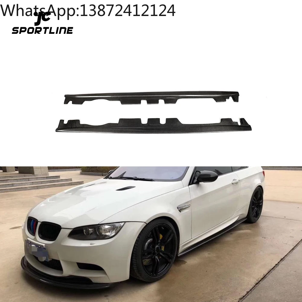 

JC Sportline Carbon Fiber E92 M3 Side Skirts Extension for BMW E92 E93 M3 2-Door 2008-2013