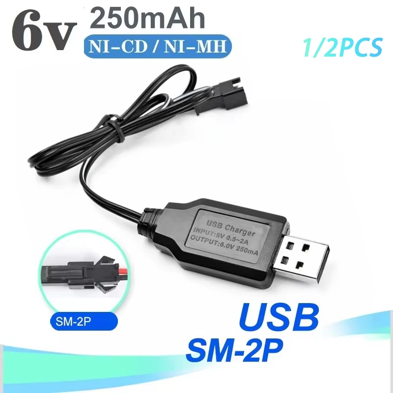 6v 2800mah Rechargeable Battery + Charger For Rc toys Cars Tanks Truck Robots Gun RC Boat AA Ni-MH 6v 700mah NiMH Battery Pack