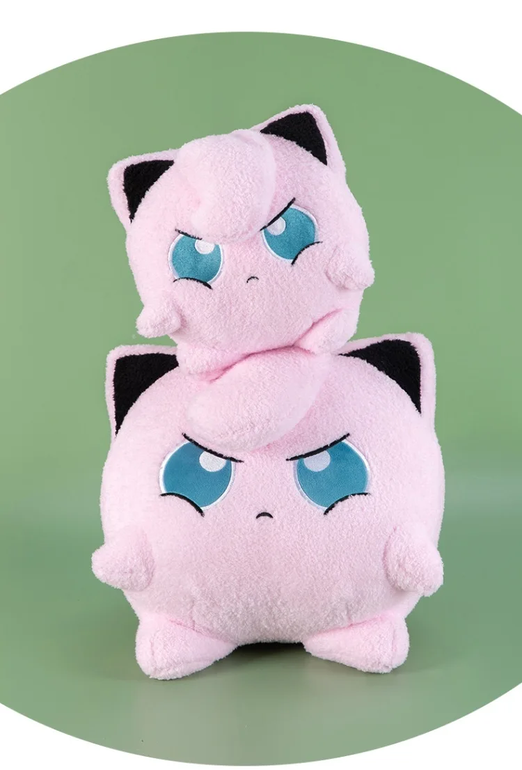 Sehr Weiches Flauschiges Jigglypuff Plüschtier Gefülltes Anime-Kuschelkissen Japanischer Stil Plüschfiguren Cartoon-Puppe Sofa Bett Heimdekoration Geschenke – Detail 11