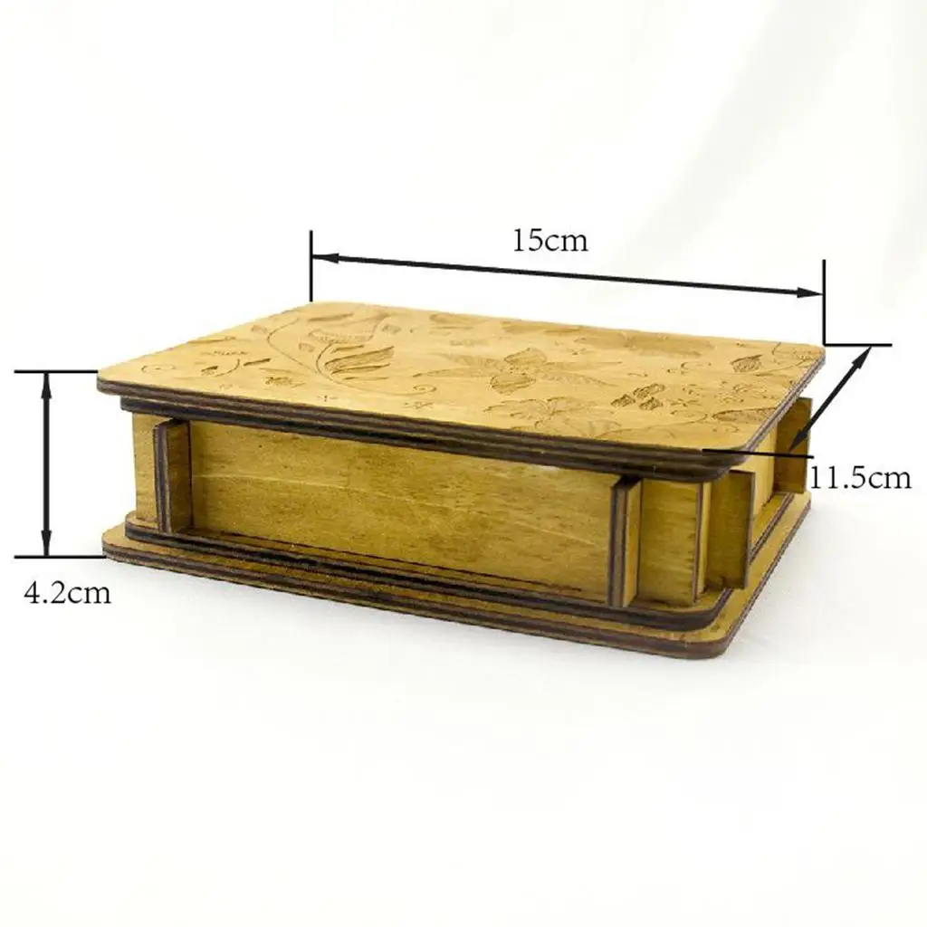 Classical Puzzle Box Brain Game ] Unlock Storage Box Party Gifts Adults