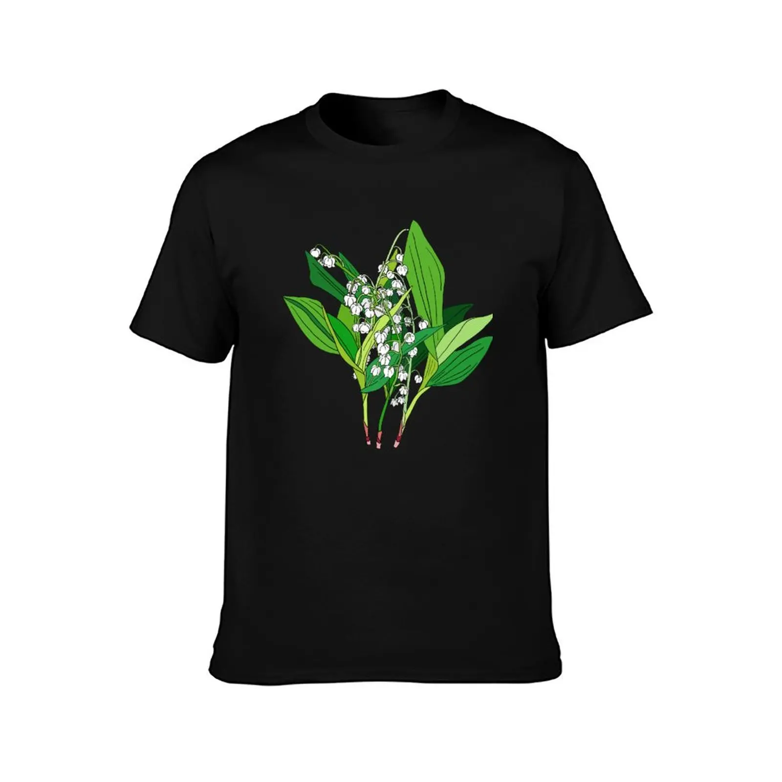 Lilly of the Valley T-Shirt Worker Basic Short Sleeve Tee