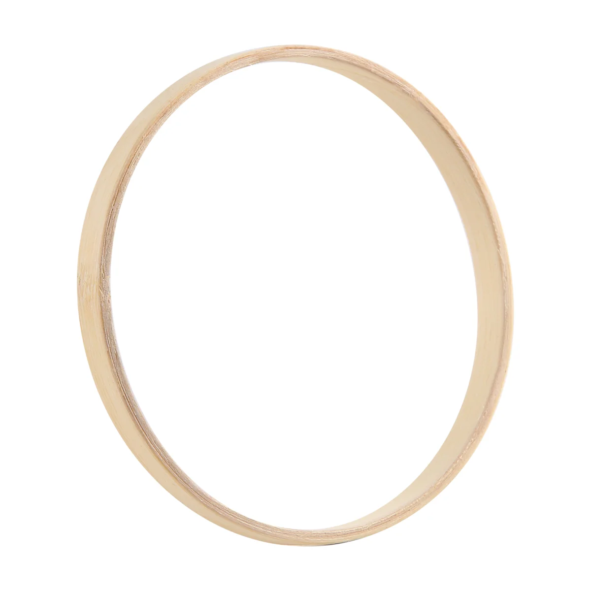 Supernew  Dream Bamboo Rings,Wooden Circle Round Catcher DIY Hoop for Flower Wreath House Garden Plant Decor Hanging Basket 10Cm