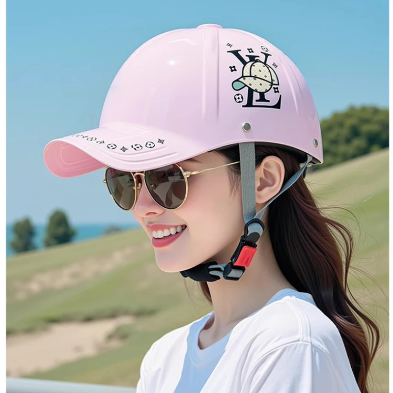 

men's baseball caps motorcycle retro helmets helmets electric bike baseball caps half helmets