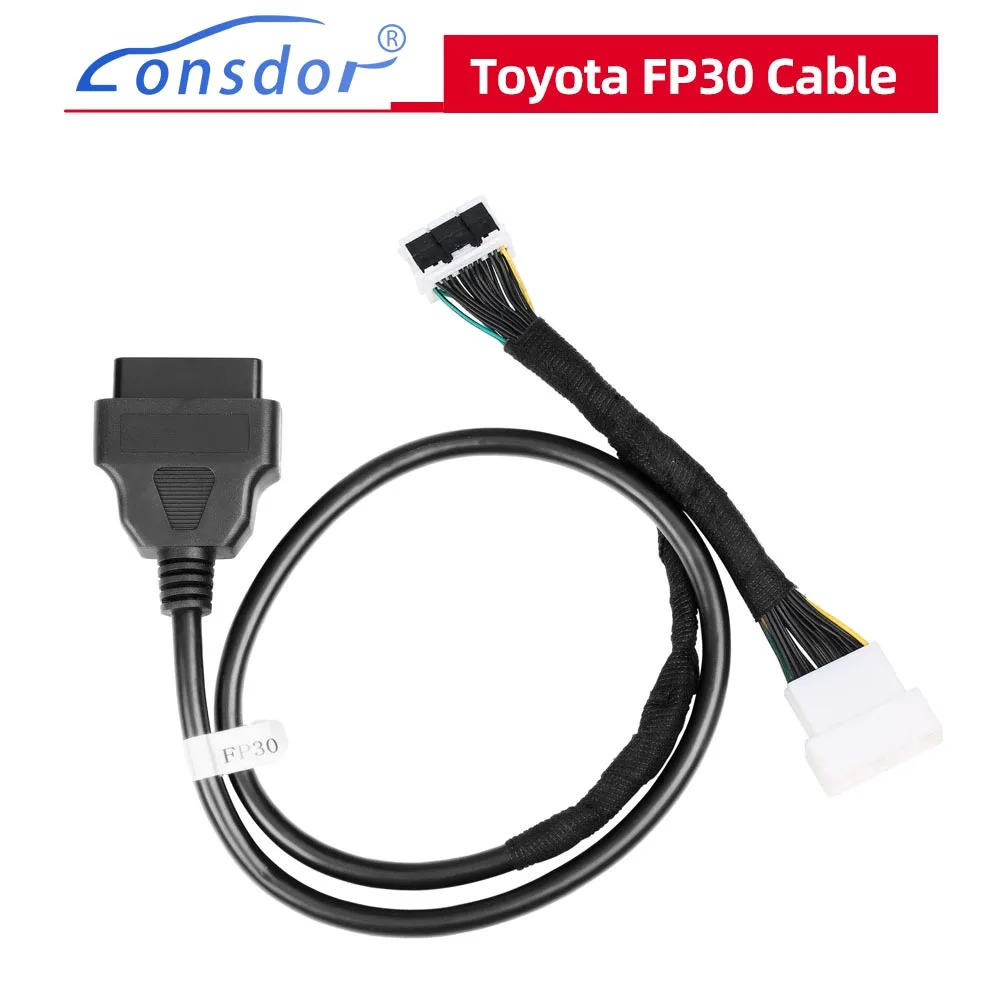 

Lonsdor for Toyota FP30 Cable for All Key Lost 8A-BA and 4A Models without PIN Code Works with Lonsdor K518ISE Lonsdor K518S