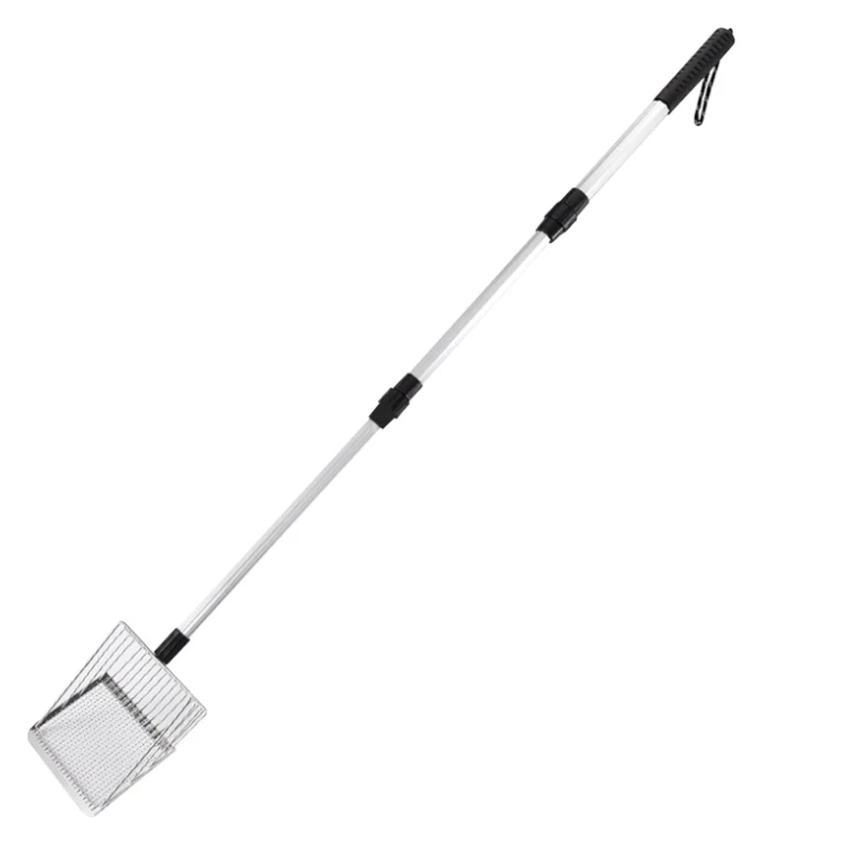 

Stretchable Cat Litter Scooper Detachable Stainless Steel Chicken Coop Cleaning Tools Poop Shovel for Chicken Coop Accessories