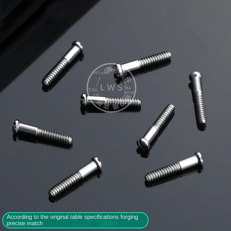 Watch repair accessories back cover screws for Cartier Caliber watch screws W71000XX bottom cover rear cover screws wholesale