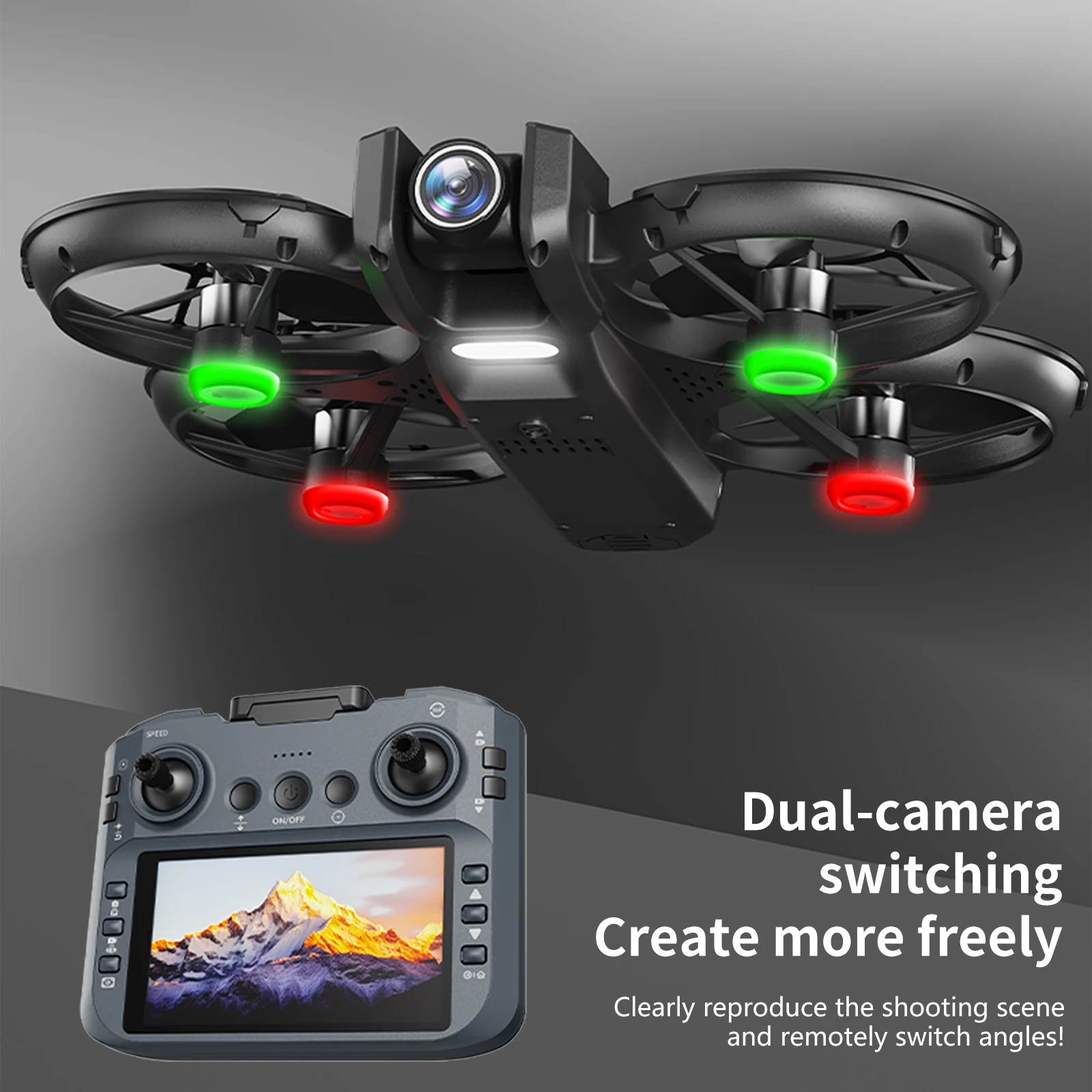 

YL05 드론 입문자용 hover dual camera switch 360 ° roll drone 4k professional드론 дрон drones con cámaradrone අඩු මිලට ලංකා රුපියල් 900