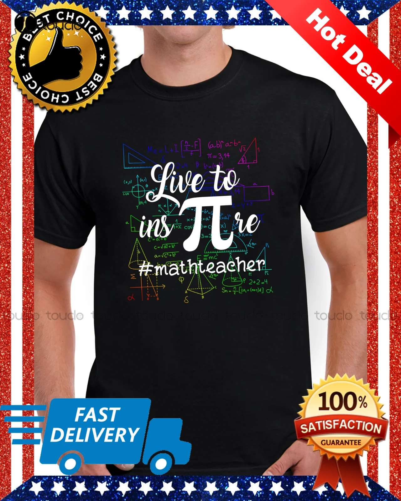 

Live Ins Pi Day Math Teacher Black Men Women T-Shirt Regular Size Xs-5Xl Graphic Tshirts For Women Fashion Tshirt Summer Tshirt