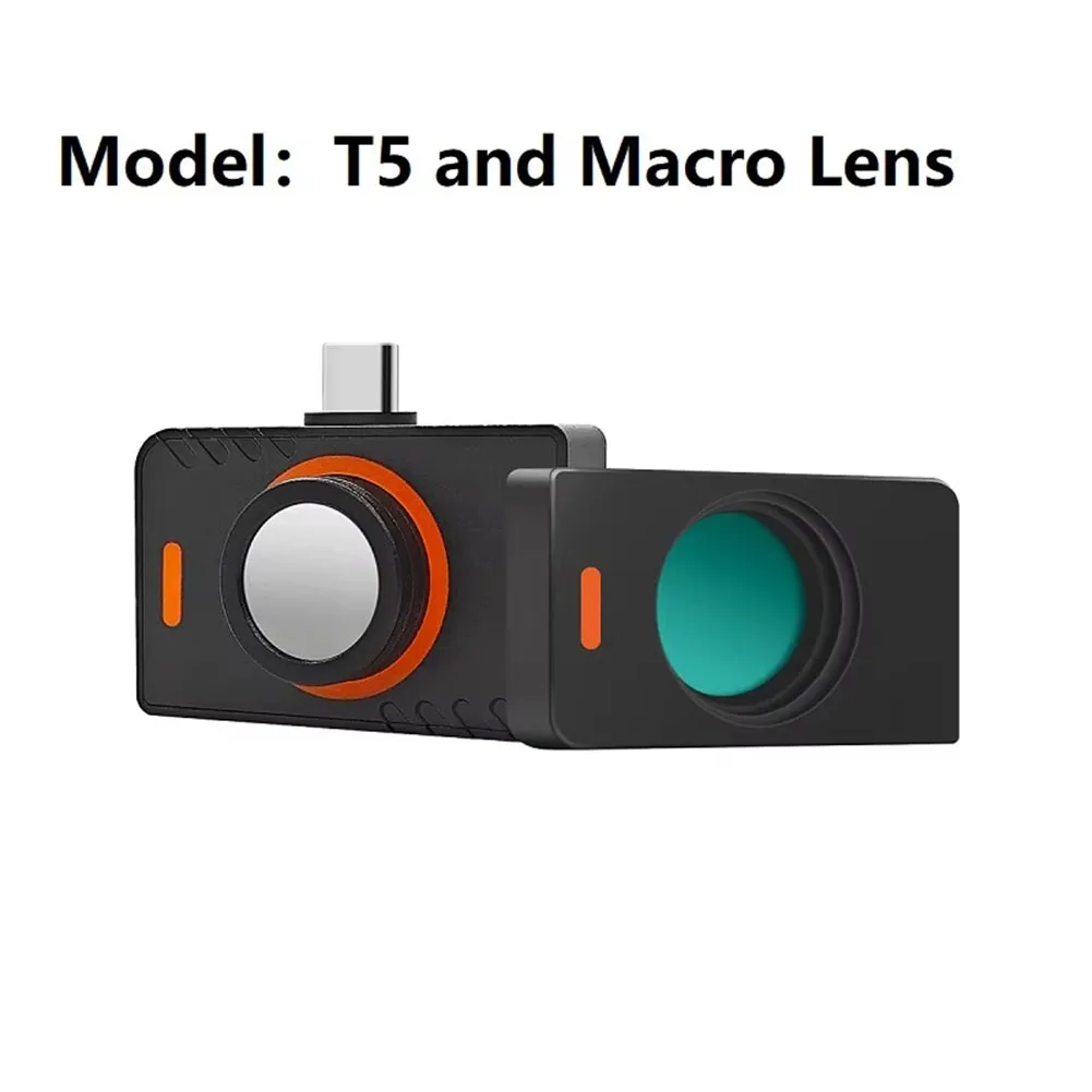 For T5 Thermal Imaging Camera 120x90 Sensor Type-C Infrared Imager For Android Phone Industrial Inspection High Resolution 25Hz