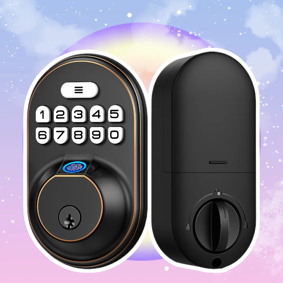 

Дверной замок с отпечатком пальца, засов клавиатуры входа без ключа, антиподглядывающий пароль для входной двери