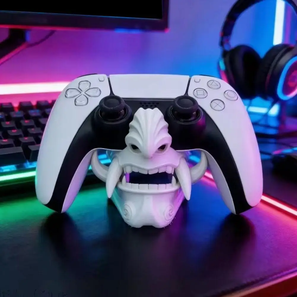 Universal Ghost Mask PS5 Game Controller Base Stand Desktop Display Stand Computer Desktop Decoration Ornament