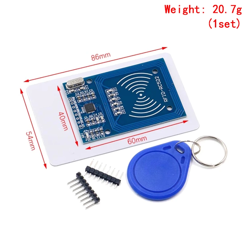 MFRC-522 RC-522 RC522 Antenna RFID IC Wireless Module For Arduino IC KEY SPI Writer Reader IC Card Proximity Module