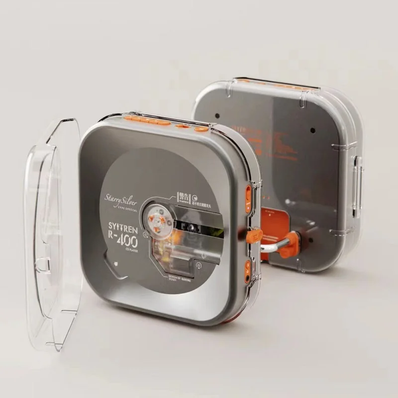 R400 Classic CD Player Portable Lossless Album HIFI Stereo Bluetooth CD Player