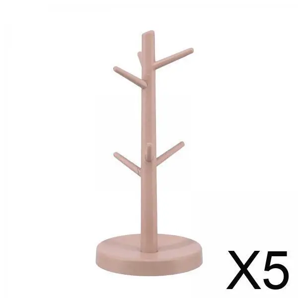 Akcesoria do domku dla lalek Miniaturowy drewniany stojak na kubki w skali 1:12, akcesoria i naczynia do domku dla lalek