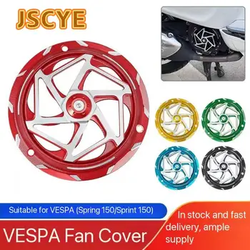 for vespa Sprint Primavera 150 (2013-2021) CNC Aluminum Rotating Cooling Fan Cover , Engine Radiator Guard, & Stylish