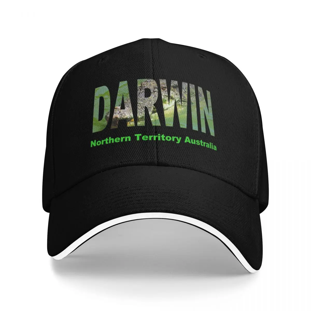 Darwin Northern Territory Saltwater Crocodile located in Australia, Baseball Cap New Hat Ball Cap Women's Beach Men's