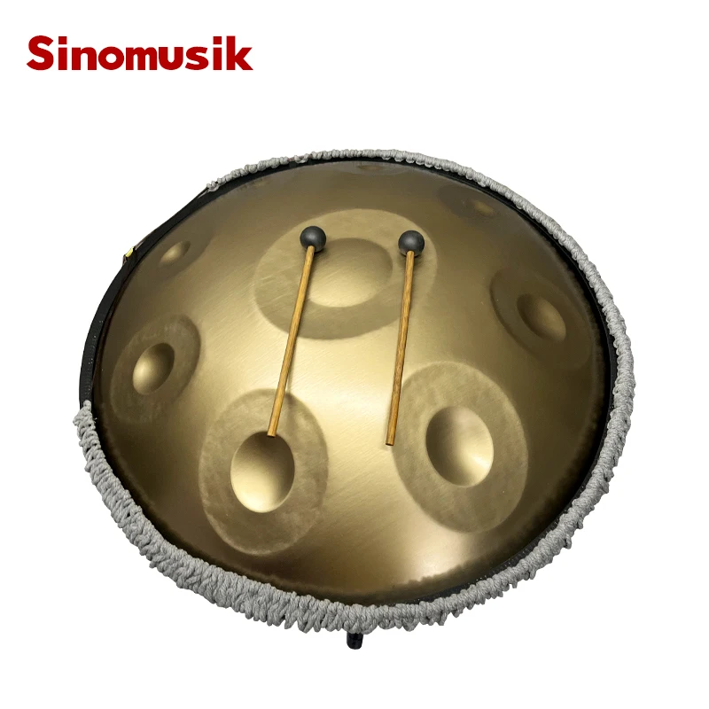 Sinomusik Brand China Cheap Price Handpan Hand Drum with a Handpan Bag 22 Inch Steel Handpan Drum With 9 Notes