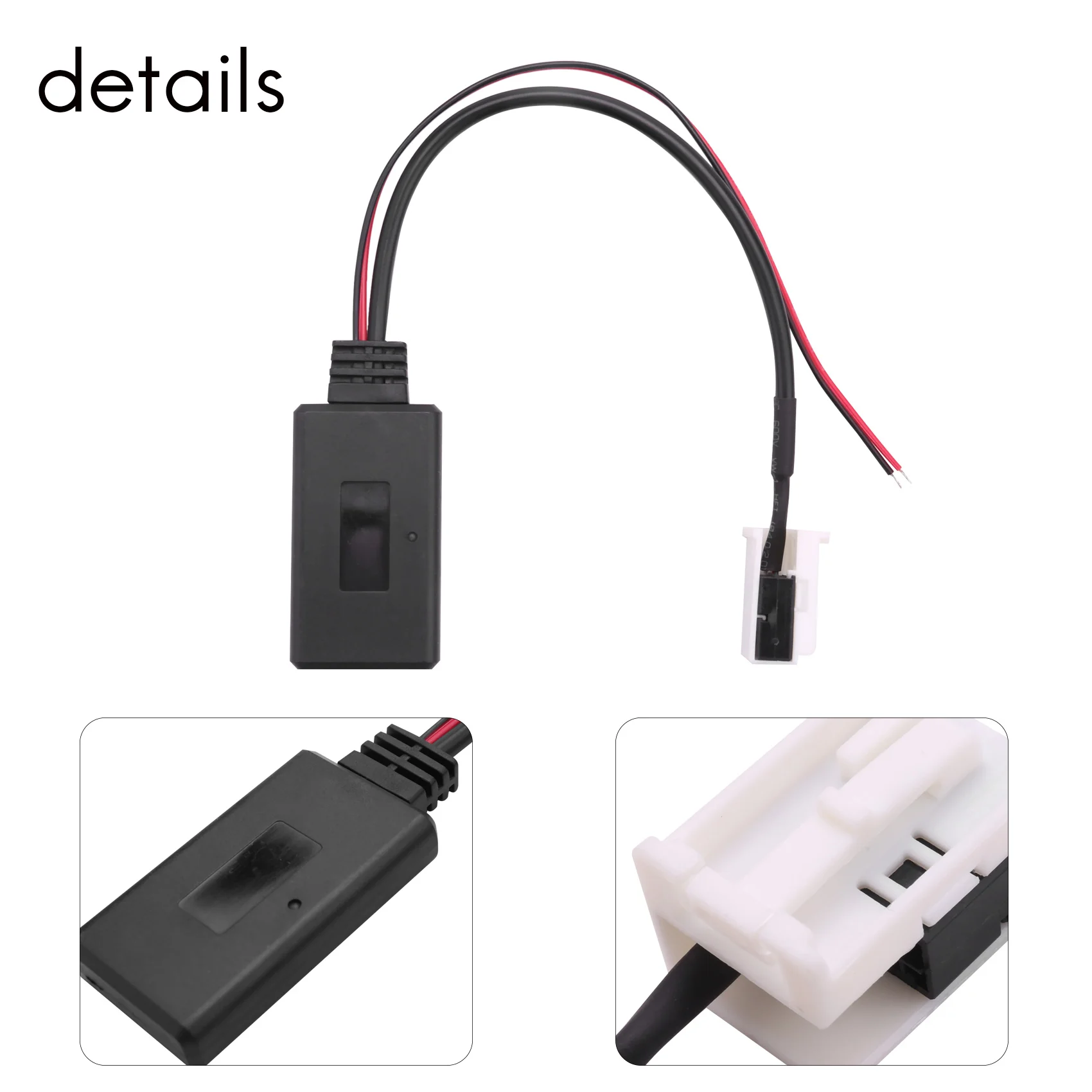 Bluetooth Audio Adapter Cable for Mcd Rns 510 Rcd 200 210 310 500 510 Delta 6 Car Electronics Accessories