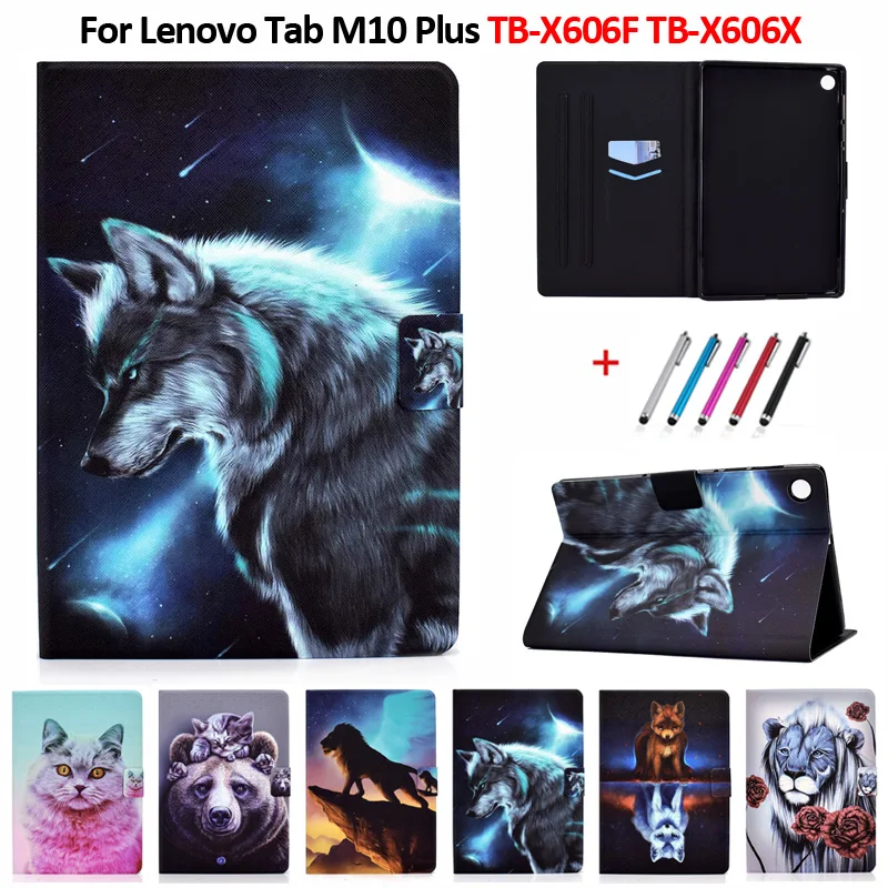 

Кожаный чехол для планшета Lenovo Tab m10 fhd plus, 10,3 дюйма