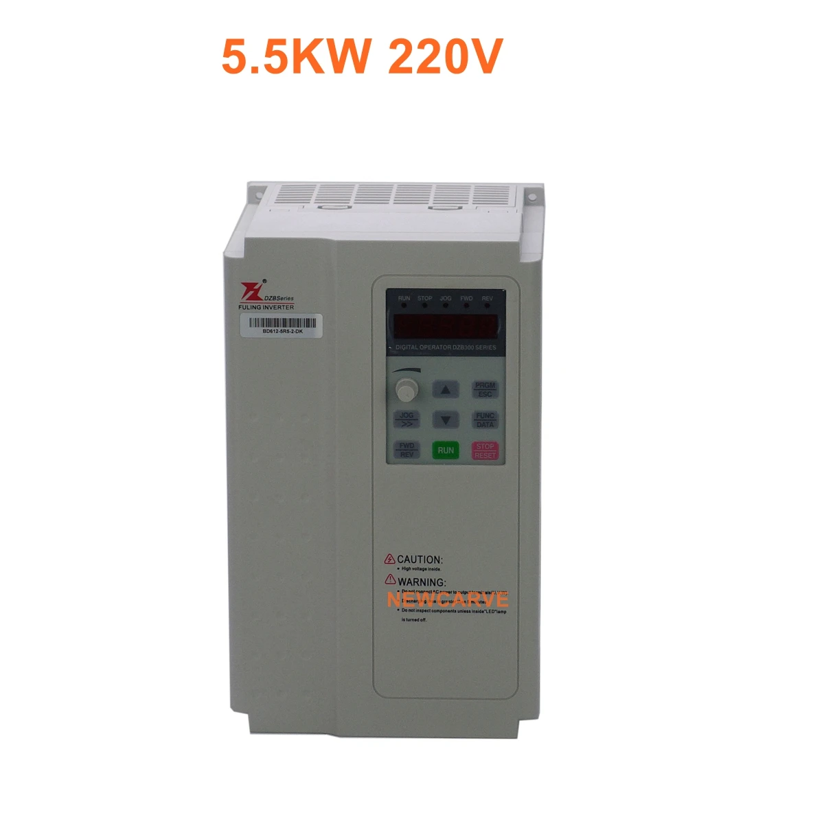 Fuling VFD 5.5KW Frequency Converter Inverter BD600 Series For 4.5KW 5.5KW 220V 380V CNC Water Air Cooled Spindle Motor