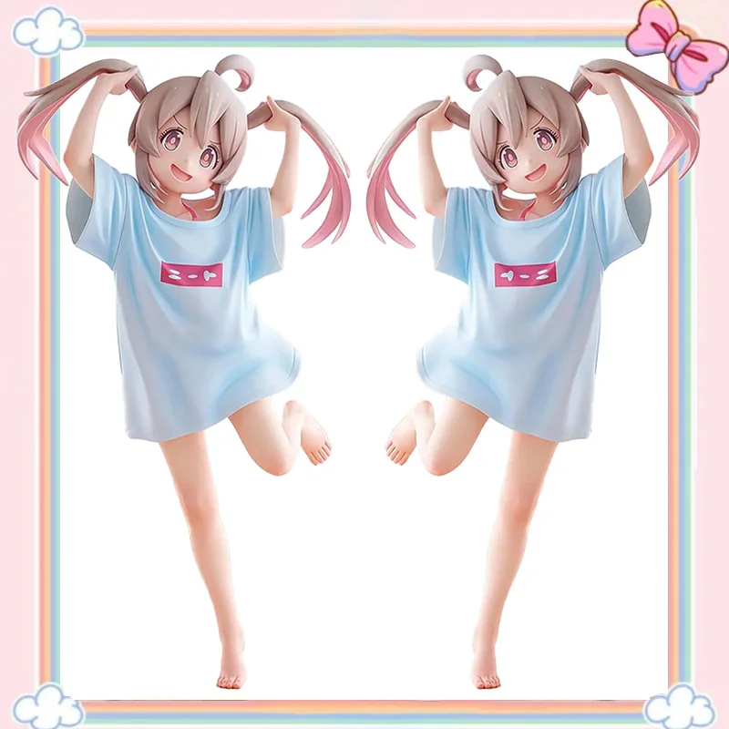 Figur Anime PVC Mahiro Oyama Homewear Pose Berdiri Wajah Dapat Diganti, Patung Dekorasi Meja, Hadiah ​
