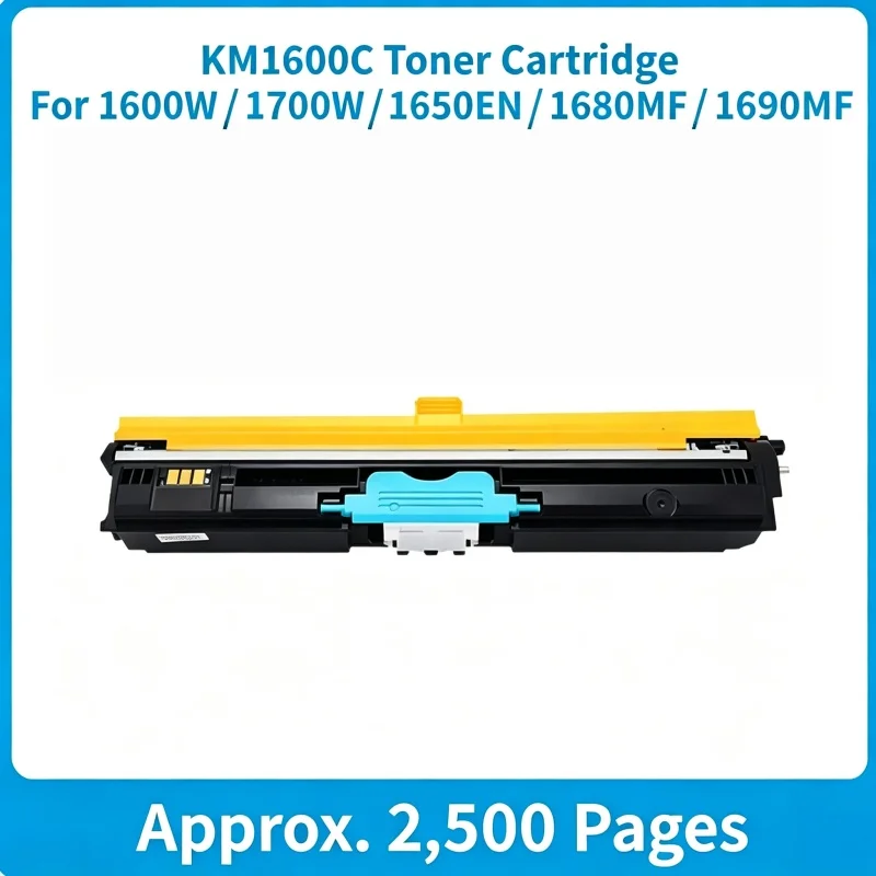 1 PCS Toner Cartridges for Konica Minolta Magicolor 1600 1650 1680 1690 1650EN 1680MF 1690MF 1700W Printer