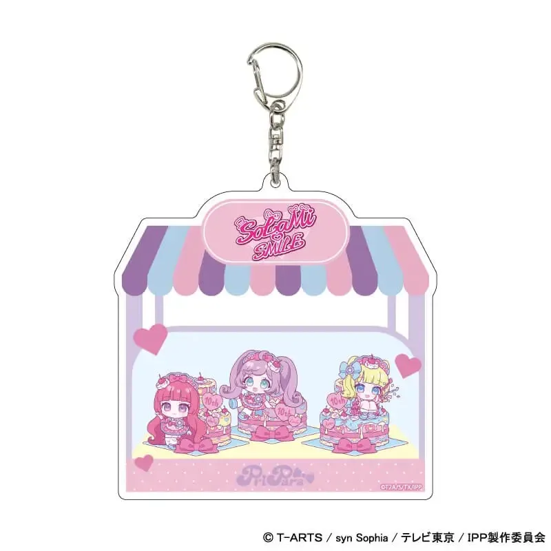 Pripara Plate Desk Decor Tenth Anniversary Cake Standing Do Re Collection Ornament Accesorios Mi Fa Acrylic Doll So La Si Model