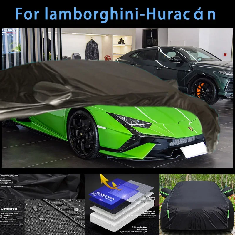 

For lamborghini-hurac an Outdoor Protection Full Car Covers Snow Cover Sunshade Waterproof Dustproof Exterior Car accessories