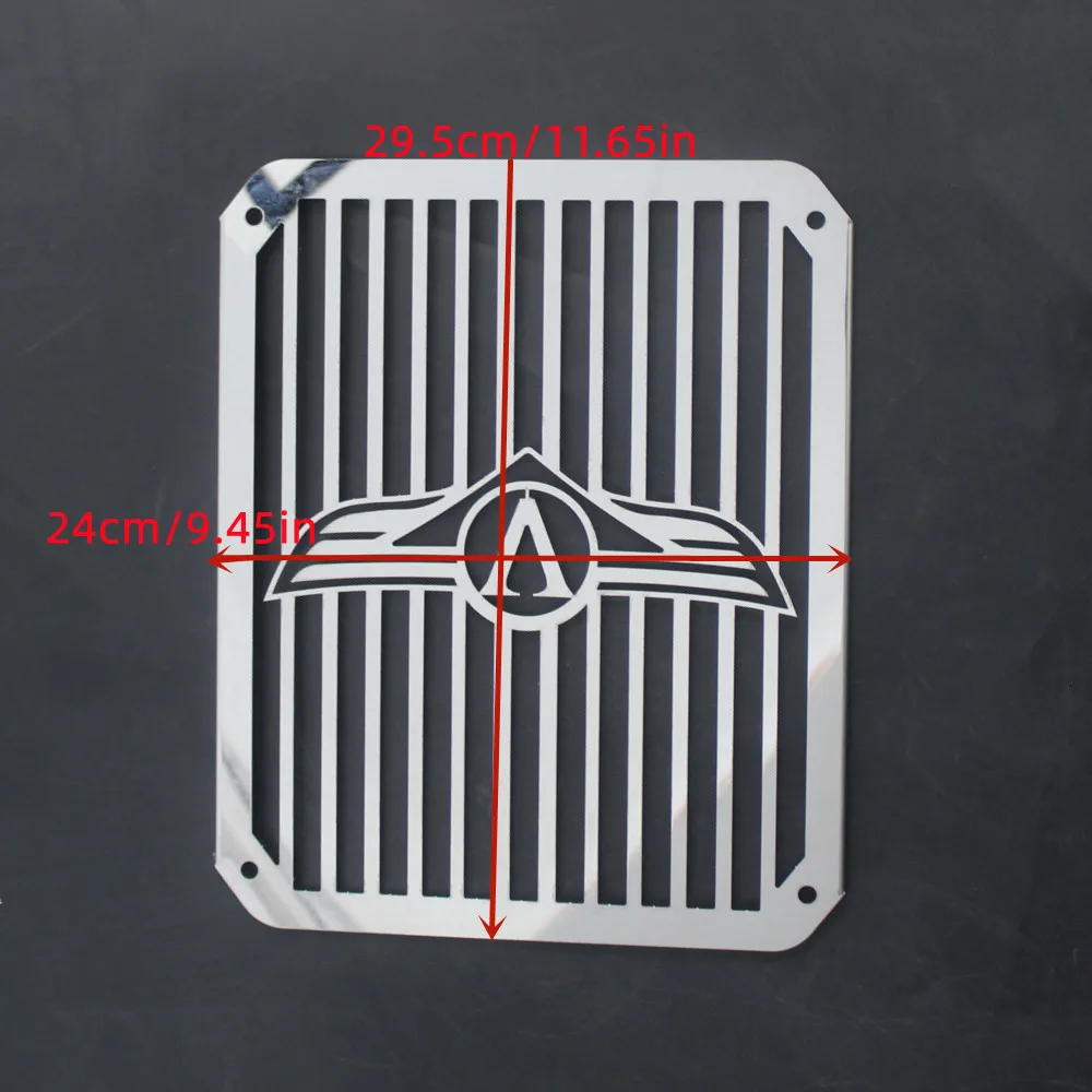 Motorcycle Radiator Grill Cover Guard Protector Water Tank Cooler Cover For Kwasaki Vulca VN400 VN800 1995-2006