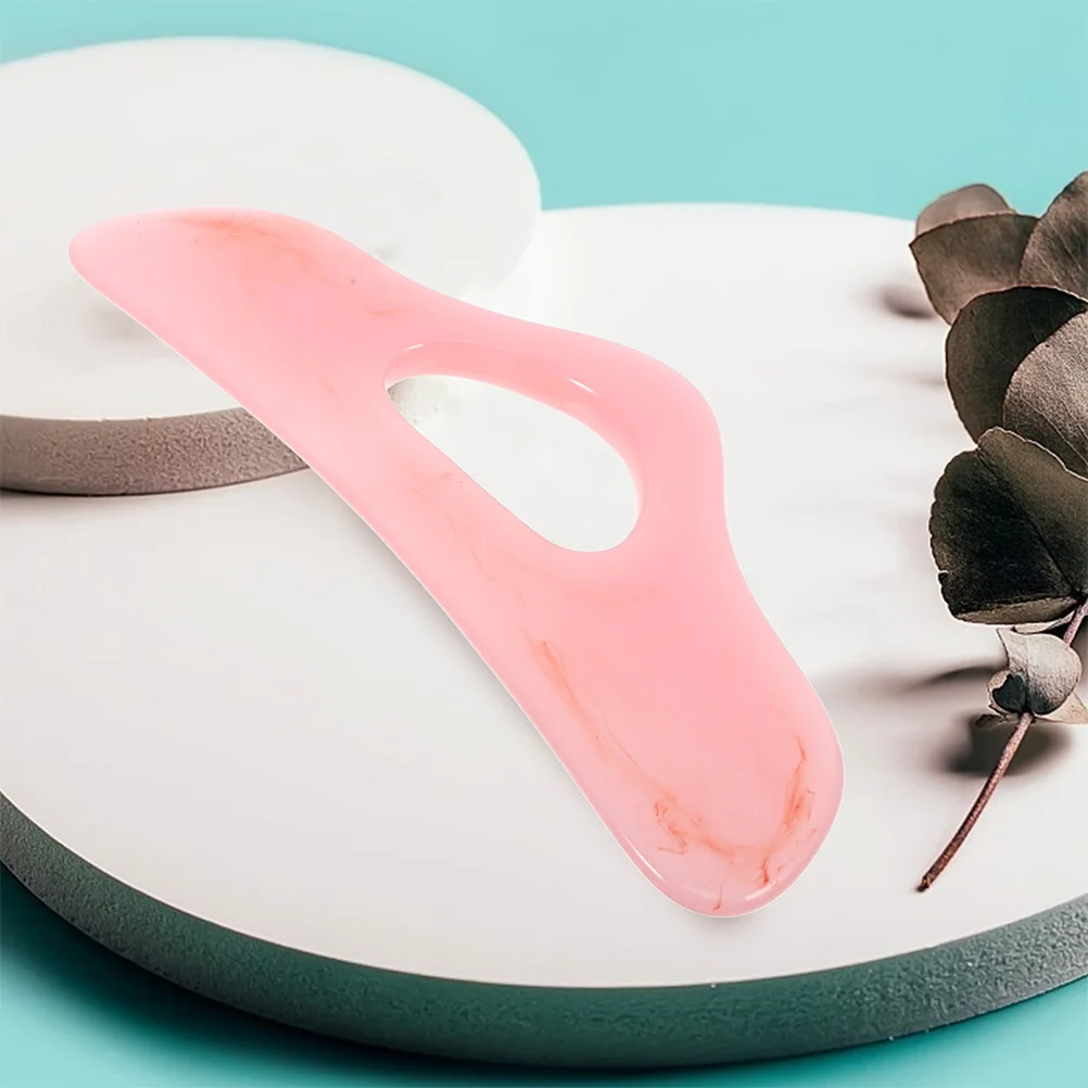 2 szt. Skrobak do masażu Guasha, przenośny masażer do twarzy, mini skrobak do mięśni, wielokrotnego użytku, do relaksacji twarzy i ciała