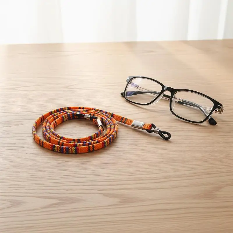 Boho Glasses Sunglasses Cotton Neck Strap High End Ethnic Rope Glasses Fixing Hanging Neck Chain Women Men Eyeglasses Straps