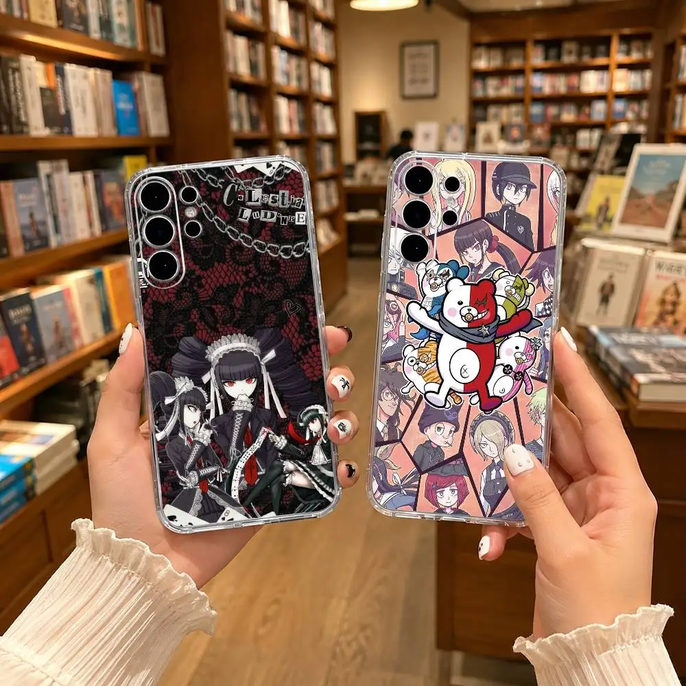 Classic D-Danganronpa-a Transparent phone Case For Samsung S25,24,21,22,21,20,10,S9Ultra,Plus,Fe,Lite