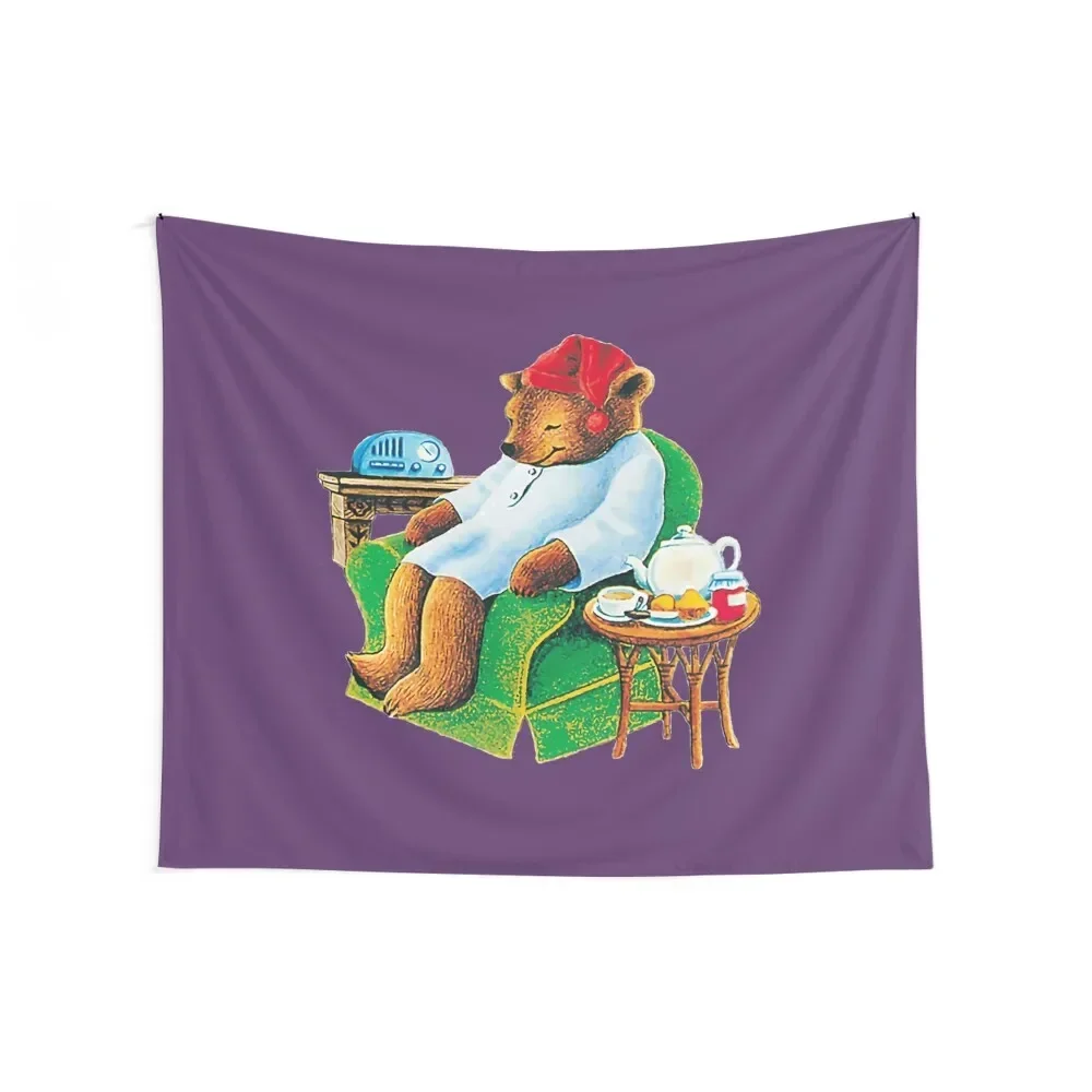 celestial seasoning sleepytime tea bear Pullover Tapestry Luxury Living Room Decoration Anime Decor Wall Deco Tapestry