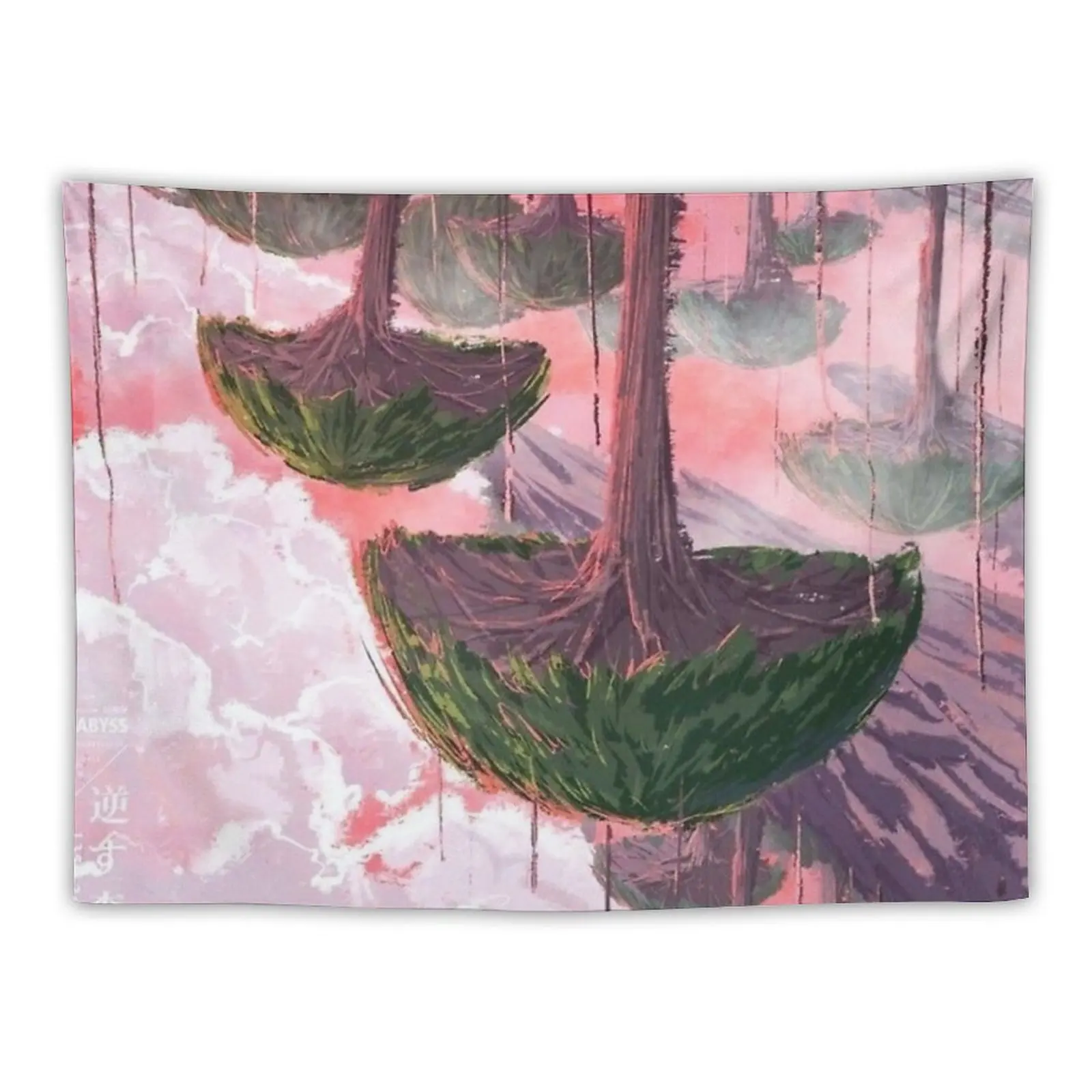 New Made in abyss Tapestry Mushroom Tapestry Decor For Bedroom Room Decor Cute Room Ornaments