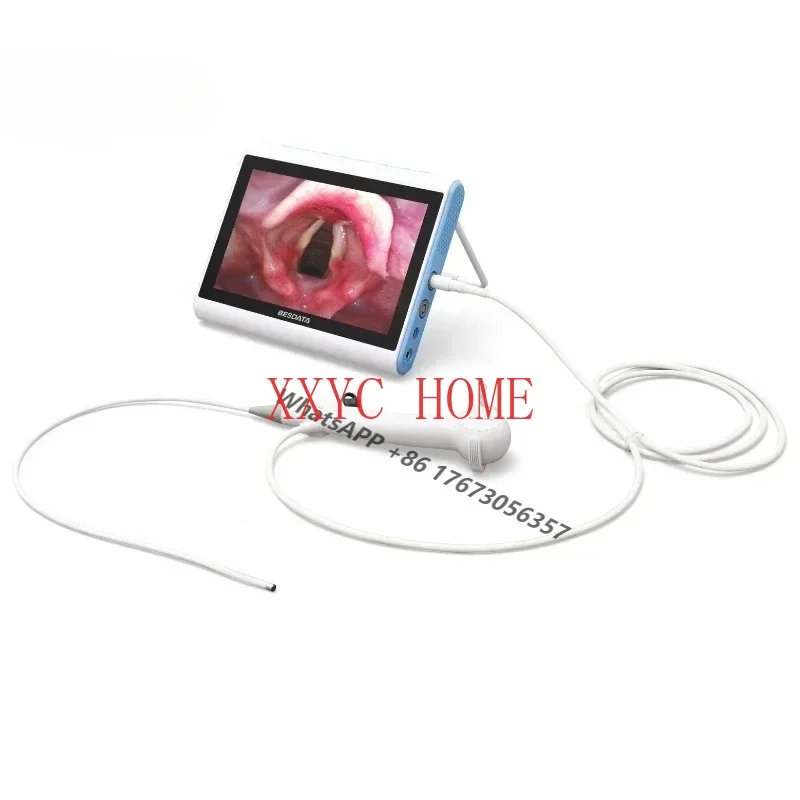 Video Endoscope Set for Ent Bronchoscopy Surgery Intubating with Screen