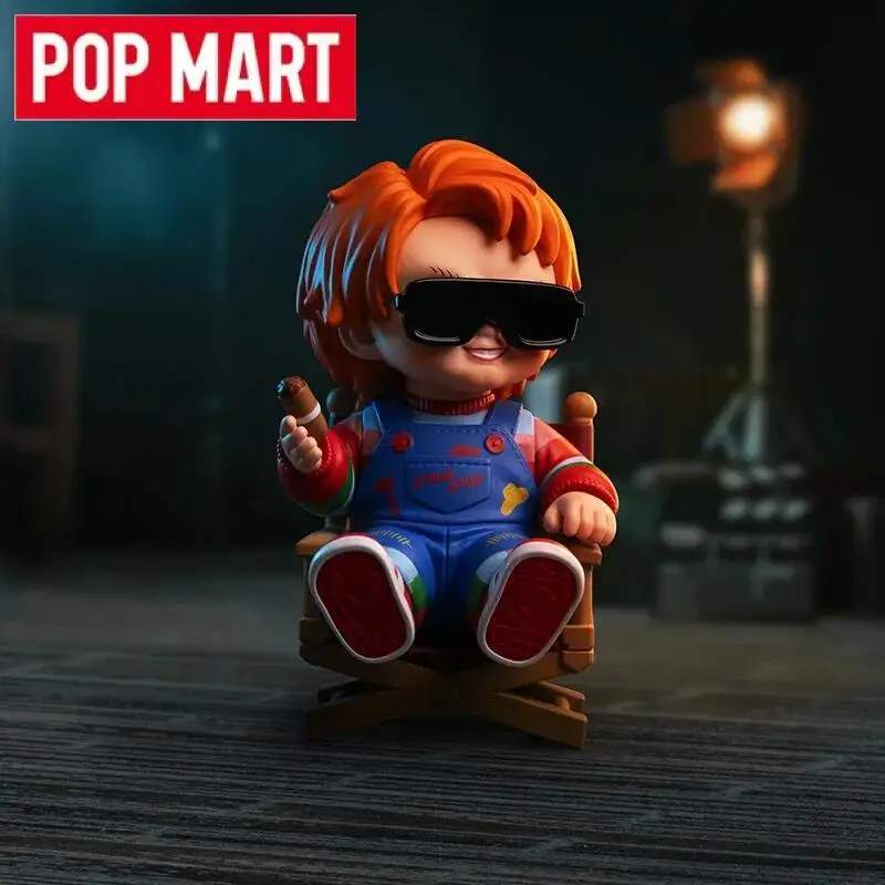 

POP MART Chucky Franchise Series Cute Anime Figure Desktop Ornaments Blind Box Guess Bag Mystery Box Toys Doll Gift