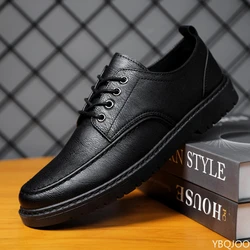New Men Versatile Luxury shoes High Quality Dress Shoes Men Classic Business Leather footwear Fashion Men Casual Shoe Zapatos