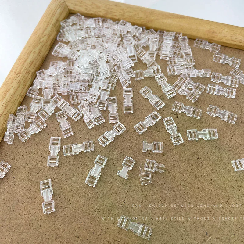 10 قطعة أداة فنية للأظافر بدون أثر مشبك صغير للأظافر مشبك غير مرئي لتقوم بها بنفسك ملحقات الأظافر