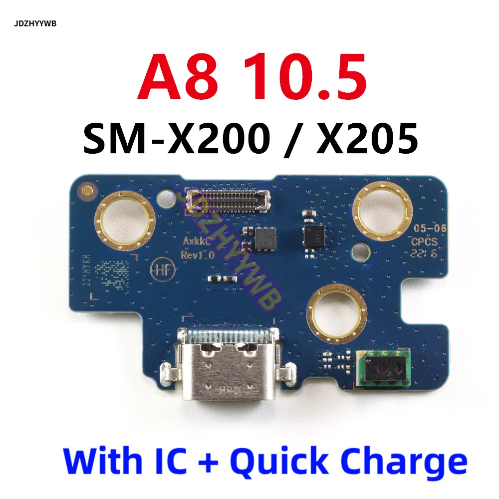 

Charging Port Board For Samsung Galaxy Tab A8 10.5 2021 SM-X200 SM-X205 USB Power Dock Repair Spare Part