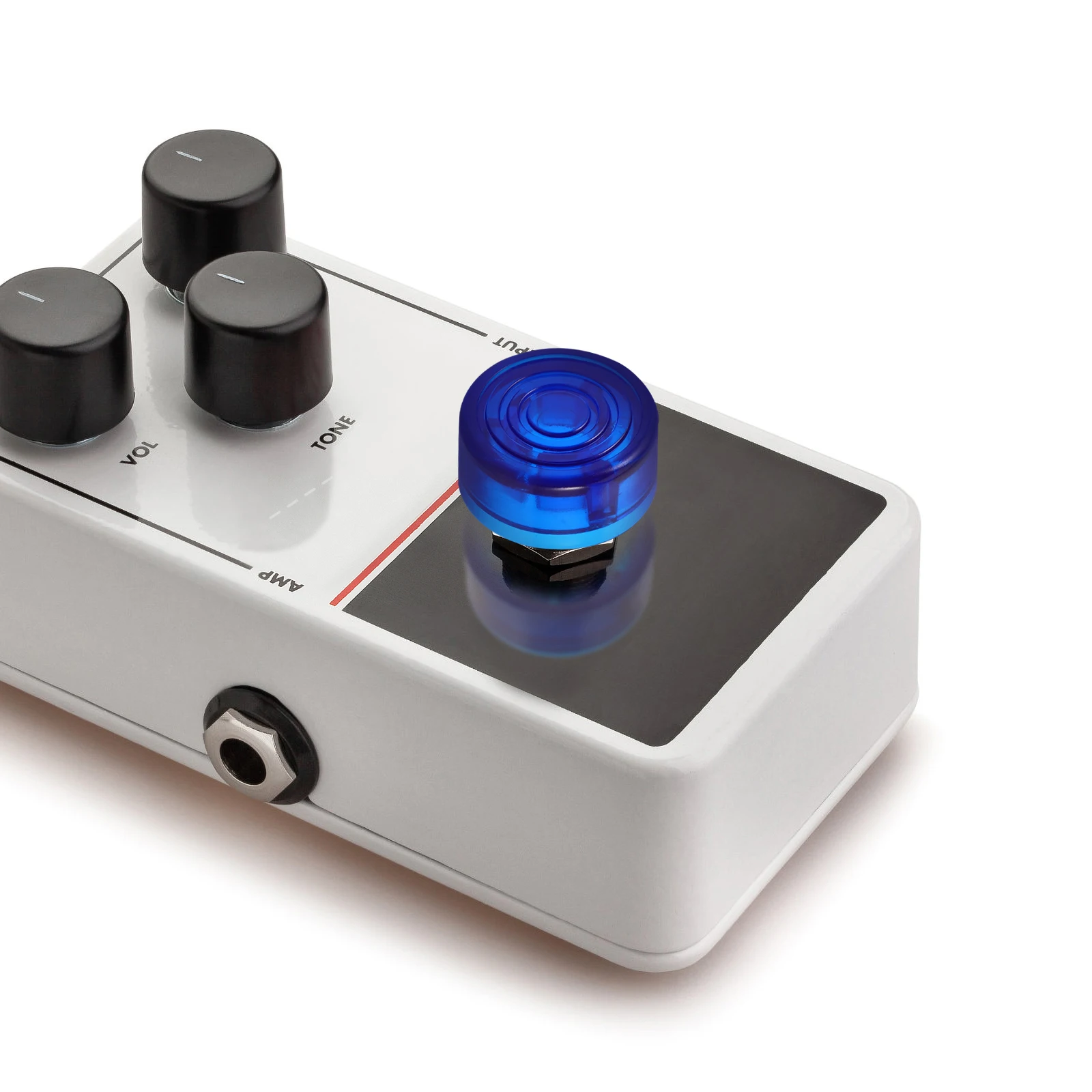 

10pcs Guitar Pedal Footswitch Toppers Multi-color Effect Switch Caps Protector Hat for Electric Guitar Box Accessories