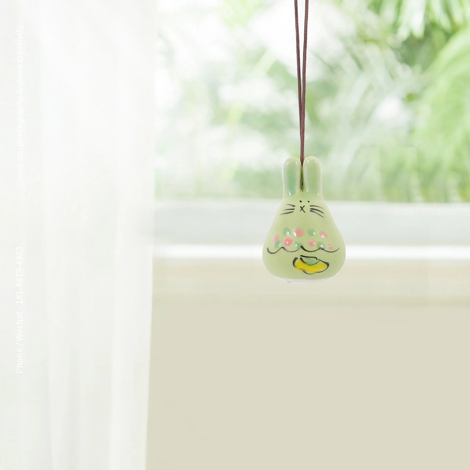 

Wind Chimes Rabbit Decor Decoration Bunny Decorate Ornament Items Windchimes for Bunnie