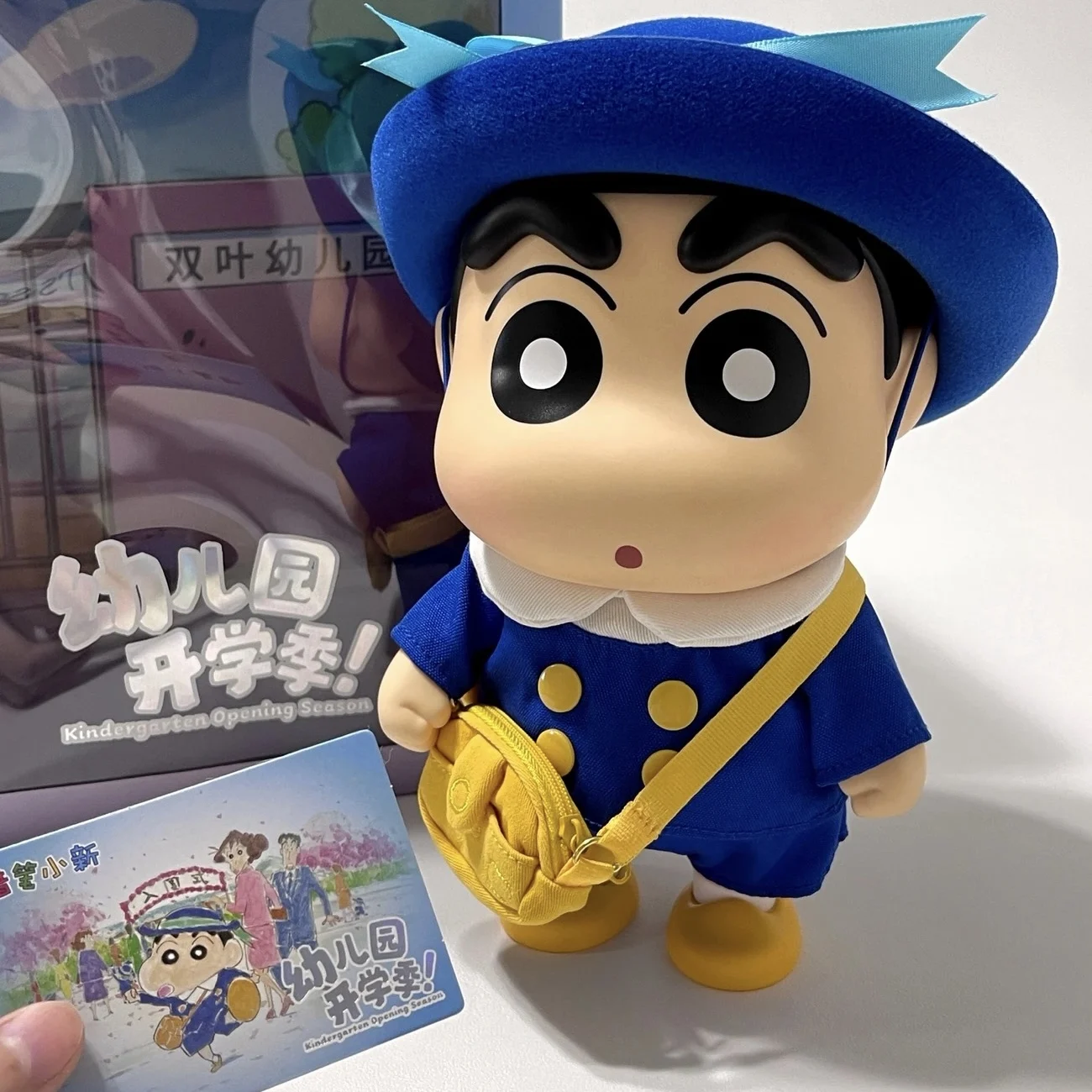 

MINISO TOPTOY Аутентичный карандаш Шин Чан, сезонная серия для детского сада, милая модель с героями мультфильмов, украшение для комнаты, детский подарок на день рождения