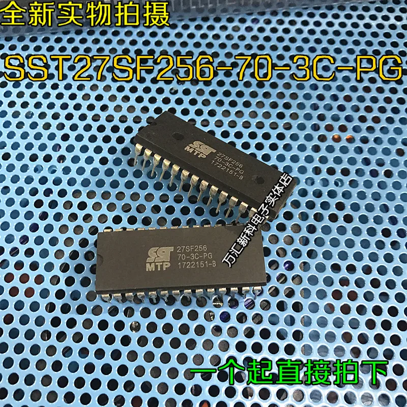 

10pcs orginal new SST27F256-70-3C-PG SST27F256DIP-28